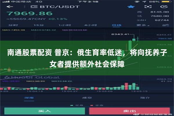 南通股票配资 普京：俄生育率低迷，将向抚养子女者提供额外社会保障